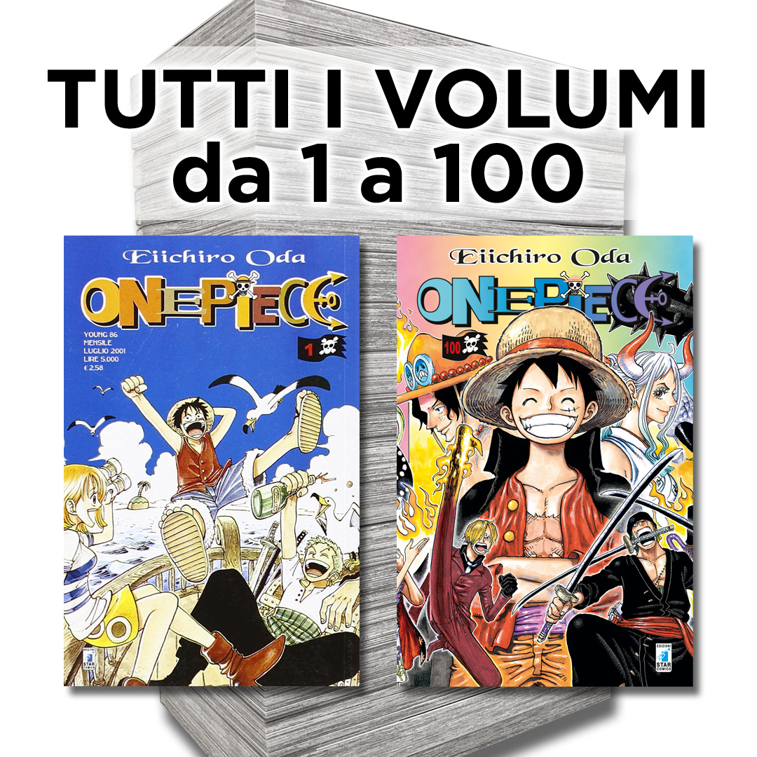 One Piece - Serie Blu 1/100 - Serie Completa - Edizioni Star
