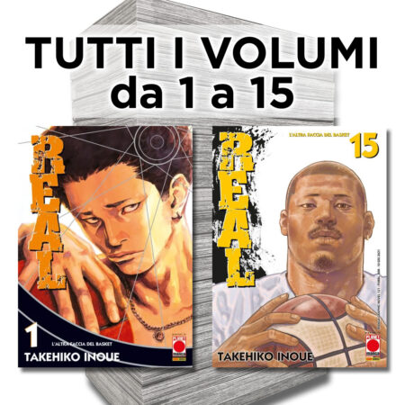 Real 1/15 - Ristampa - Serie Completa - Panini Comics - Italiano