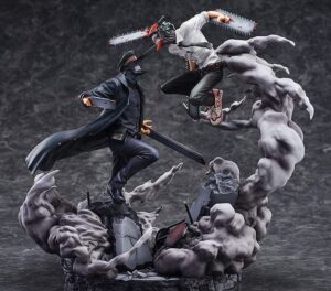 Chainsaw Man vs. Samurai Sword - Statue Super Situation Figure 26 cm