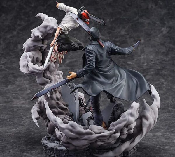 Chainsaw Man vs. Samurai Sword - Statue Super Situation Figure 26 cm
