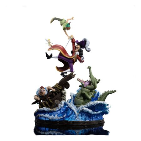 Disney Deluxe Art Scale - Peter Pan vs. Hook - Statue 1/10 42 cm