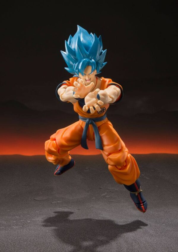 Dragon Ball Super Broly S.H. - Super Saiyan God Super Saiyan Goku Super - Figuarts Action Figure 14 cm
