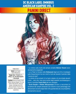 American Vampire Vol. 2 - DC Black Label Omnibus - Panini Comics - Italiano