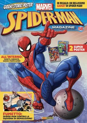 Spider-Man Magazine 58 - Panini Comics Mega 123 - Panini Comics - Italiano