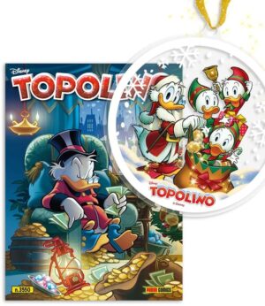 Topolino - Supertopolino 3550 + Decoro Natalizio Paperopoli - Panini Comics - Italiano