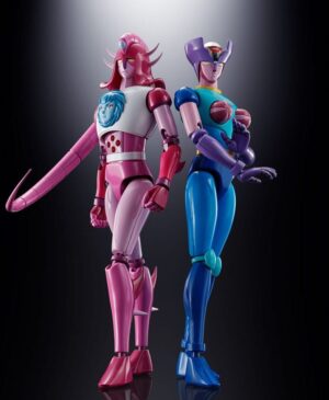 Great Mazinger Z Soul of Chogokin Diecast - GX-108 Rhein & GX-11R Dianan A Set - Action Figures 17 cm