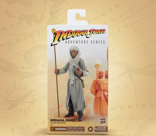 Indiana Jones Adventure Series - Indiana Jones (Map Room) (Raiders of the Lost Ark) - Action Figure 15 cm