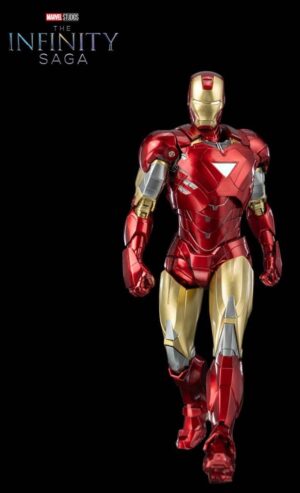 Infinity Saga DLX - Iron Man Mark 6 - Action Figure 1/12 17 cm