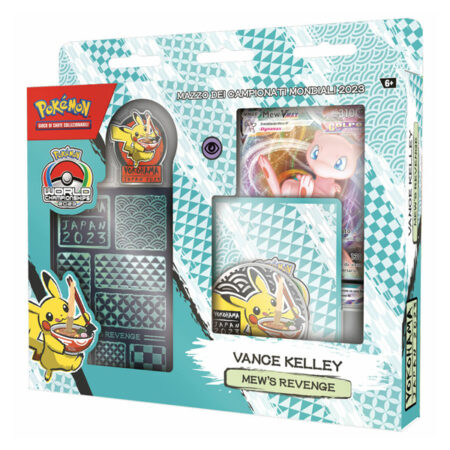 Pokémon Mazzo Mew's Revenge Mew VMAX dei Campionati Mondiali World Championship 2023 Vance Kelley