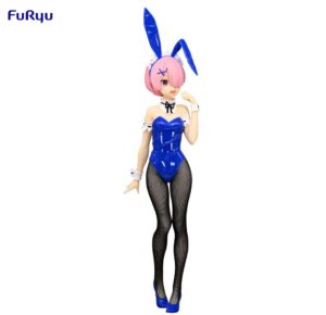 Re:Zero - Rem Pink Hair Blue Color Ver. - BiCute Bunnies PVC Statue 30 cm