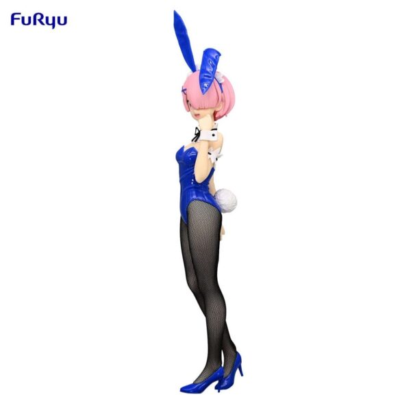 Re:Zero - Rem Pink Hair Blue Color Ver. - BiCute Bunnies PVC Statue 30 cm