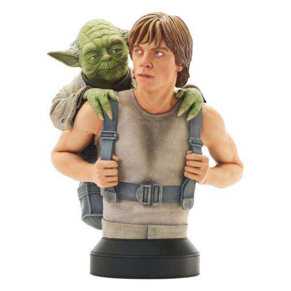 Star Wars Episode V - Luke with Yoda - Busto 1/6 15 cm