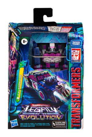 Transformers Generations Legacy Evolution Deluxe Class - Axlegrease Action Figure 14 cm