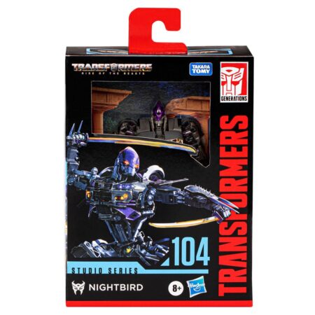 Transformers: Rise of the Beasts Generations Studio Series Deluxe - 104 Nightbird - Class Action Figure 11 cm