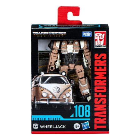 Transformers Rise of the Beasts Generations Studio Series Deluxe Class - 108 Wheeljack - Action Figure 11 cm