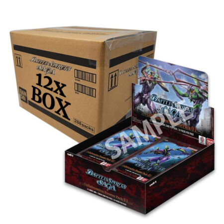 Battle Spirits Saga Case 12x Box Set CB01 Evangelion Collaboration - Inglese