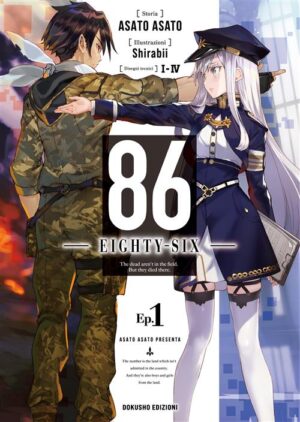 86 - Eighty Six - Light Novel Vol. 1 - Dokusho Edizioni - Italiano