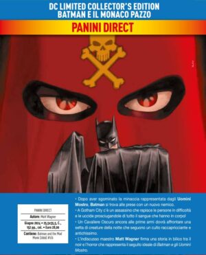 Batman e il Monaco Pazzo - DC Limited Collector's Edition - Panini Comics - Italiano