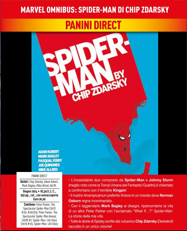 omnibus SPIDER-MAN di MC Farlane - Edizioni Marvel Panini Comics