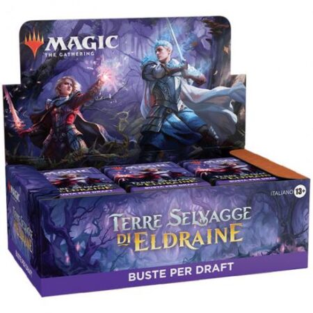 Magic: The Gathering - Terre Selvagge di Eldraine - Wilds of Eldraine - Draft 36 Booster Display - Box 36 Buste per Draft - Italiano