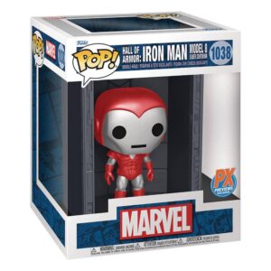 Marvel – Hall of Armor Iron Man Model 8 Silver Centurion PX Exclusive – Funko POP! #1038 pre