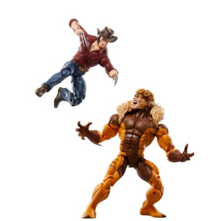 Marvel Legends Logan And Vs Sabretooth - Action Figure