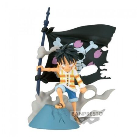 One Piece - World Collectable Figure - Log Stories - Monkey D.Luffy - Minifigure 8cm