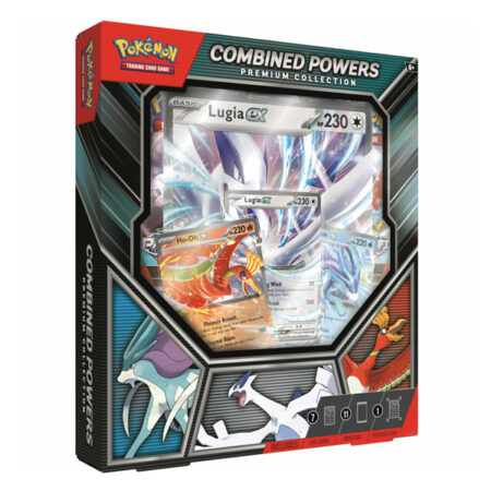 Pokémon Premium Collection Box Combined Powers - Lugia EX - Ho-Oh EX - Suicune EX - Inglese