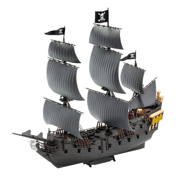 Pirati dei Caraibi - Pirates of the Caribbean Dead Men Tell No Tales Easy-Click - Black Pearl - Model Kit 1/150 26 cm