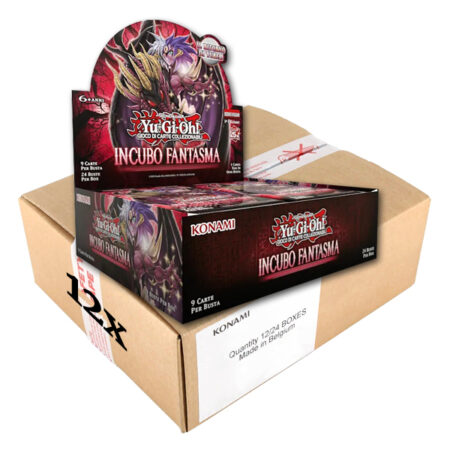 Case 12x Box Yu-Gi-Oh! Incubo Fantasma Phantom Nightmare 25° Anniversario 24 Buste - 1a Edizione