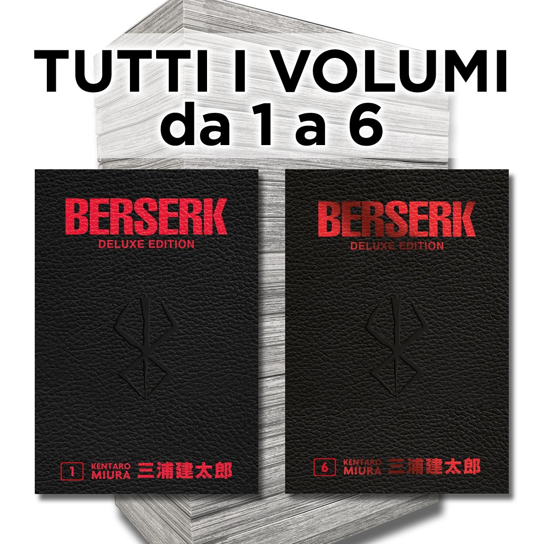Berserk Deluxe Edition 1/6 - Serie Completa - Panini Comics