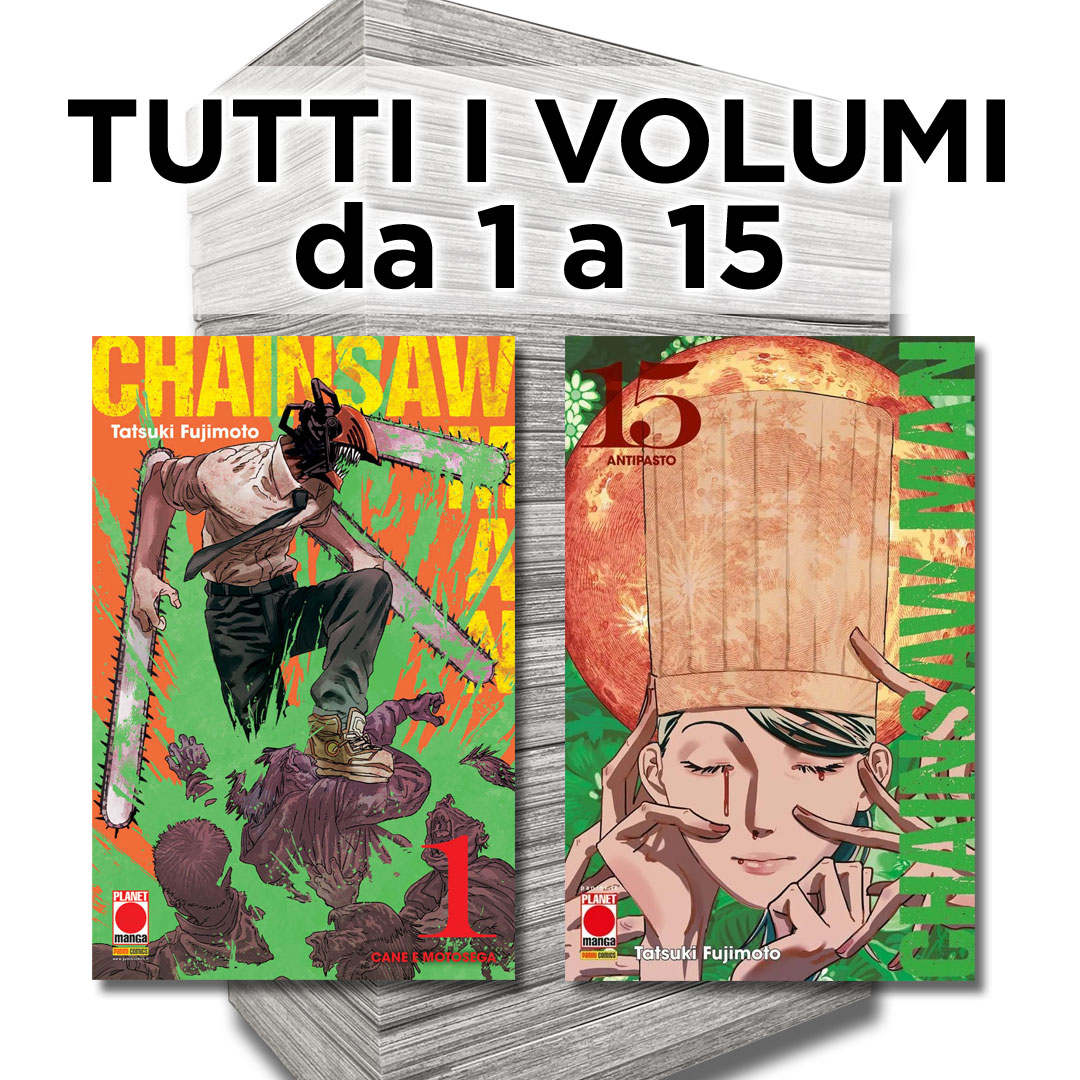 Chainsaw Man 1/15 - Ristampa - Serie Completa - Panini Comics - Italiano -  MyComics