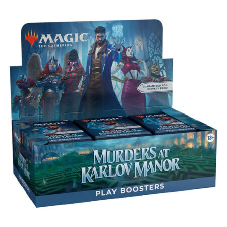 Play Booster Display Box 36 Buste - Delitti al Maniero Karlov - Murders at Karlov Manor - Magic: The Gathering - Inglese