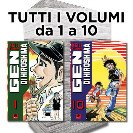 Gen di Hiroshima 1/10 - Serie Completa - 001 Edizioni - Italiano