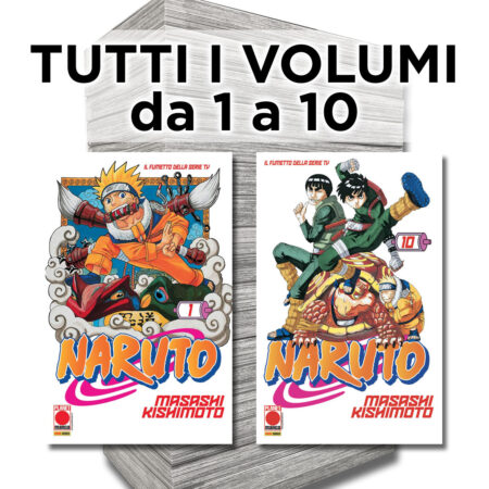Naruto Il Mito 1/10 - Ristampa - Serie Completa - Panini Comics - Italiano