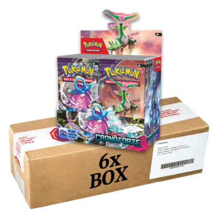Cronoforze - Case Chiuso Factory Sealed 6 Box - Pokémon Scarlatto e Violetto - Italiano