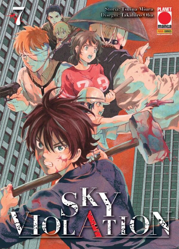 Sky Violation 7 - Manga Drive 7 - Panini Comics - Italiano