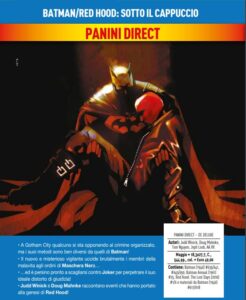 Batman / Red Hood – Sotto il Cappuccio – DC Deluxe – Panini Comics – Italiano news