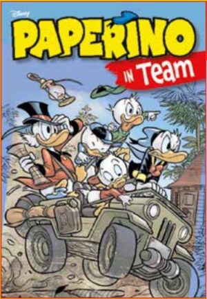 Paperino in Team - Viaggi e Avventure - Disney Team 108 - Panini Comics - Italiano