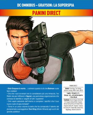 Grayson - La Superspia - DC Omnibus - Panini Comics - Italiano