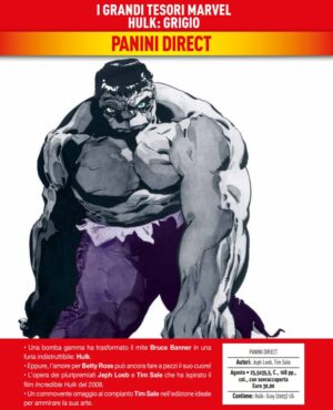 Hulk - Grigio - I Grandi Tesori Marvel - Panini Comics - Italiano