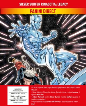 Silver Surfer - Rinascita: Legacy - Marvel Collection - Panini Comics - Italiano