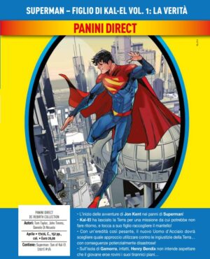 Superman - Figlio di Kal-El Vol. 1 - La Verità - DC Rebirth Collection - Panini Comics - Italiano
