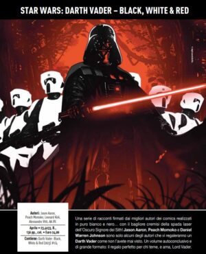 Star Wars: Darth Vader - Black, White & Red - Panini Comics - Italiano