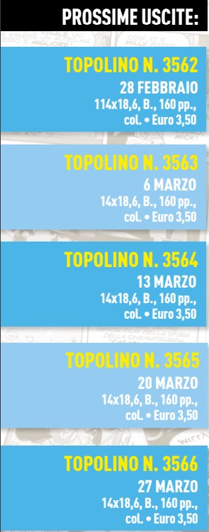 Topolino 3563 – Panini Comics – Italiano pre