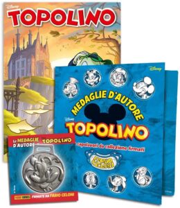 Topolino – Supertopolino 3561 + Raccoglitore + Medaglia Pippo – Panini Comics – Italiano disney