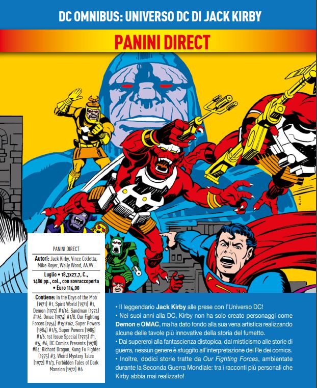 Immagine di Universo DC di Jack Kirby – DC Omnibus – Panini Comics – Italiano