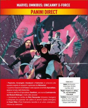 Uncanny X-Force - Marvel Omnibus - Panini Comics - Italiano