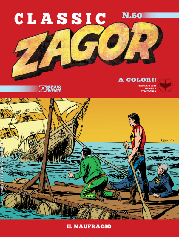 Zagor Classic 60 - Il Naufragio - Sergio Bonelli Editore - Italiano