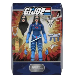 GI Joe Ultimates - Wave 6 Baroness (Dark Blue) - Action Figure 18 cm